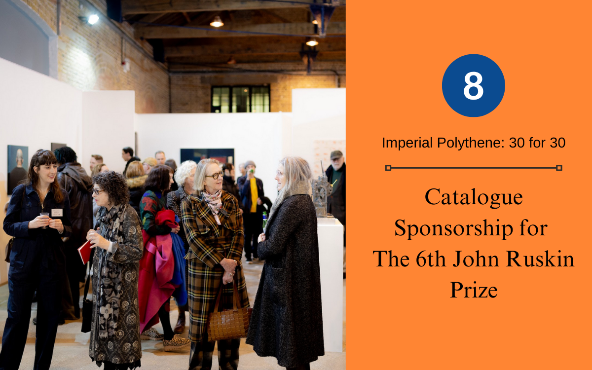 Catalogues Sponsorship for the 6th John Ruskin Prize 